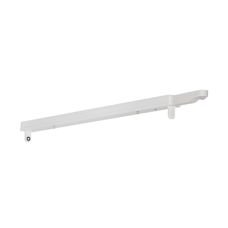 Metal housing with PIR sensor for germicidal lamps