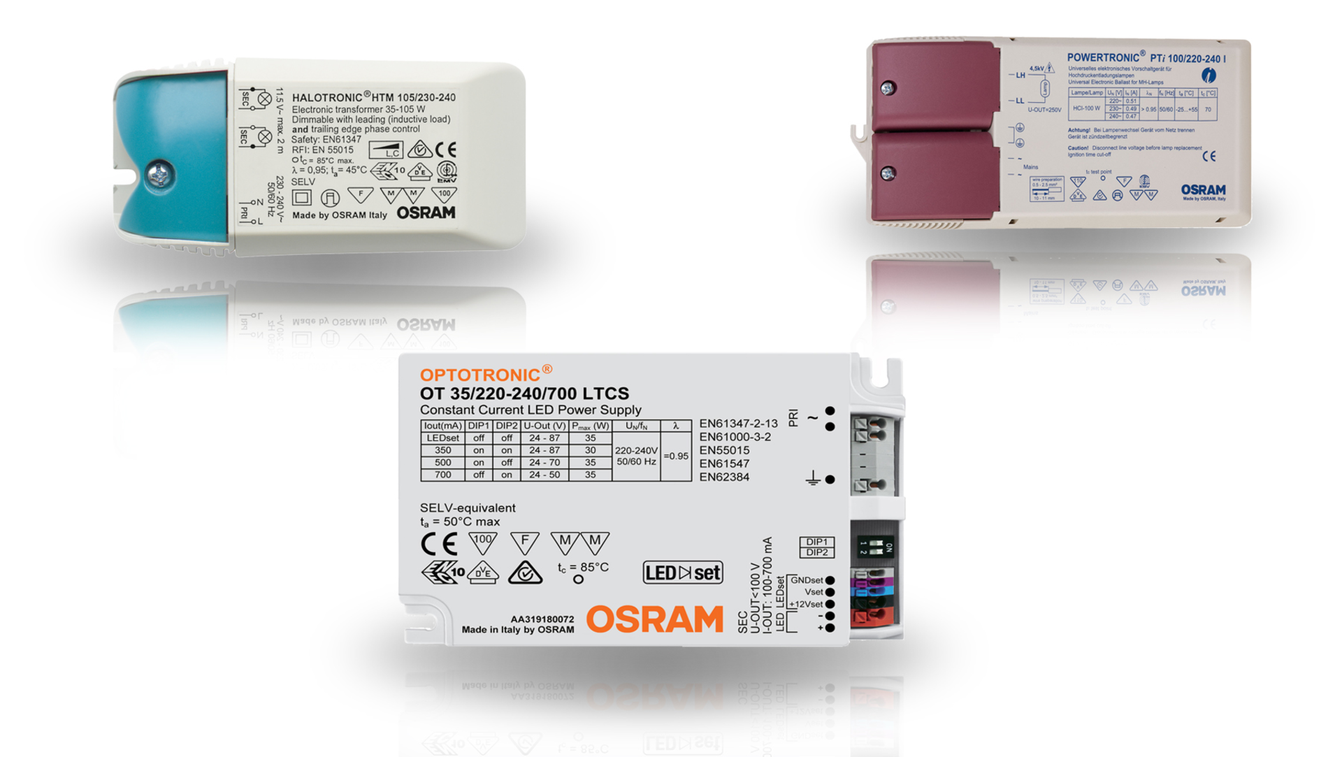 OSRAM ECG Replacement Finder
