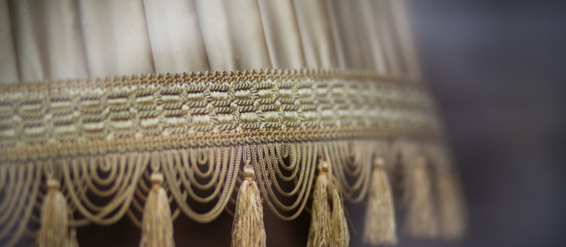 Antique lamp shade