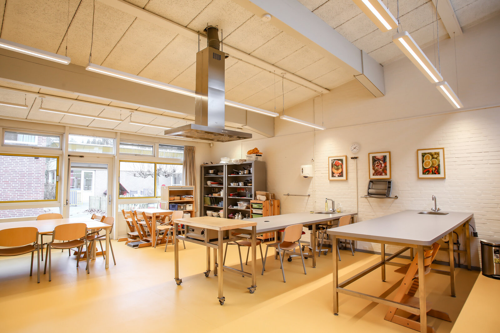 New led lighting at Visio School