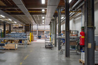 Ledification at sun protection company with led tubes