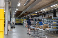  Ledification at sun protection company with led tubes
