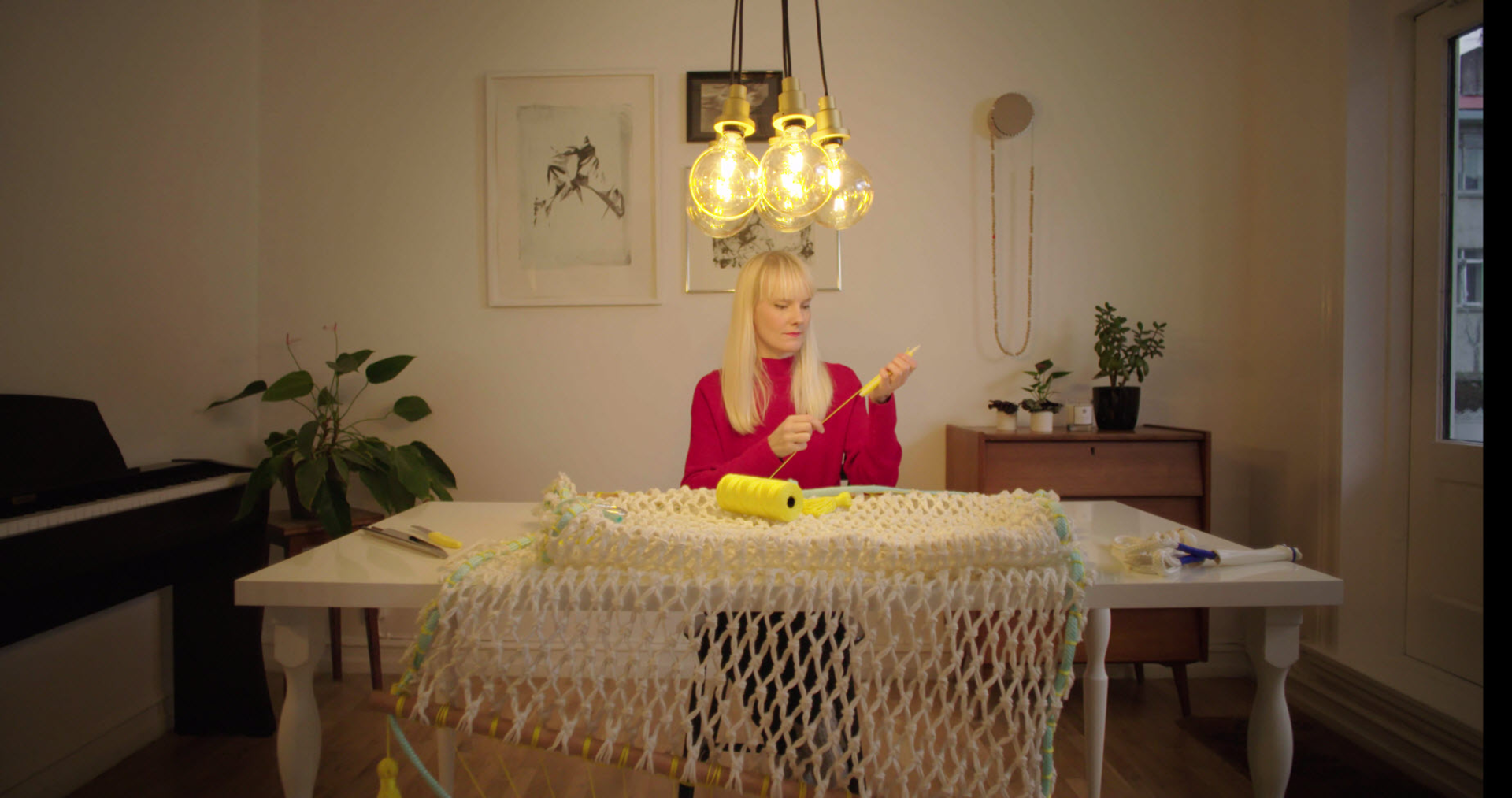 Icelandic product designer Thorunn from Reykjavík