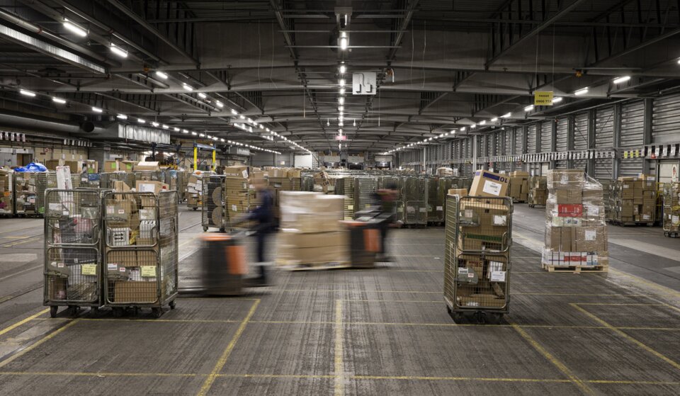 HIGHLY ENERGY EFFICIENT LED LIGHTING FOR POSTNORD