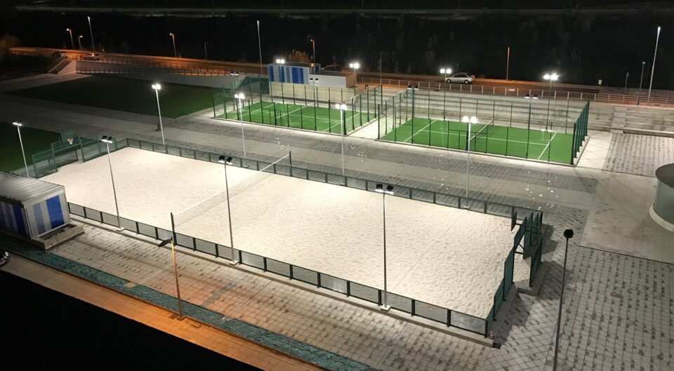 LED illumination for sports facilities